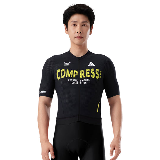 COMPRESS Men's Elite SS Jersey Black DCCM240929