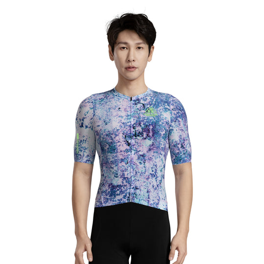 CHUNCAI Men's Level Pro Air Short Sleeve Jersey Light Purple DCCM250102