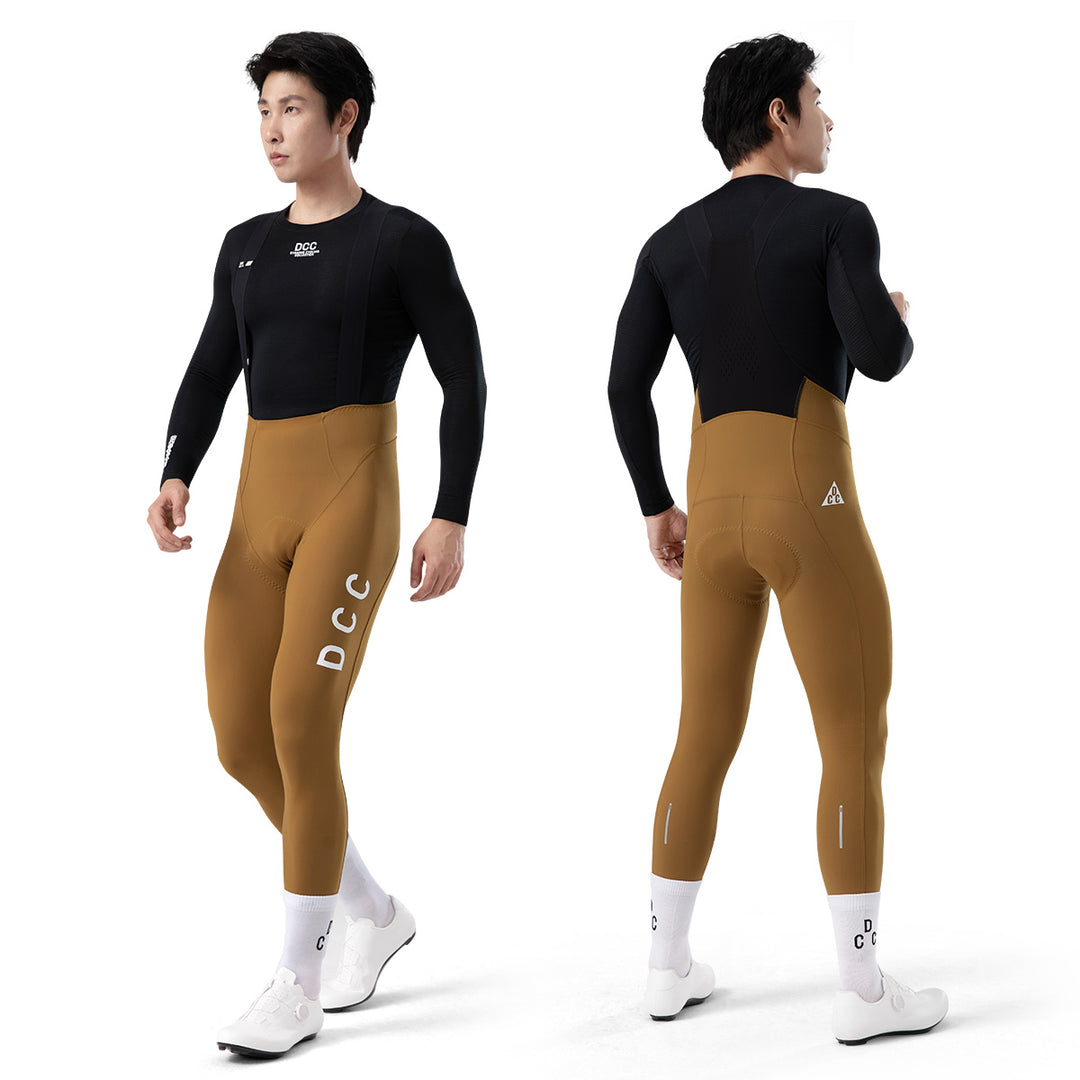 LINGYUE Winter Bib Tights for Men Navy Blue DCCT250215