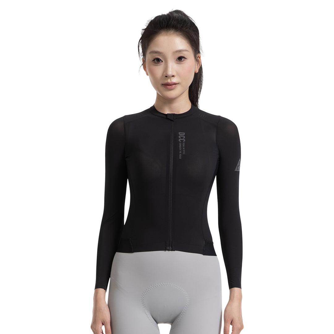QINGCANG Up-road LS Jersey Black DCCF240911