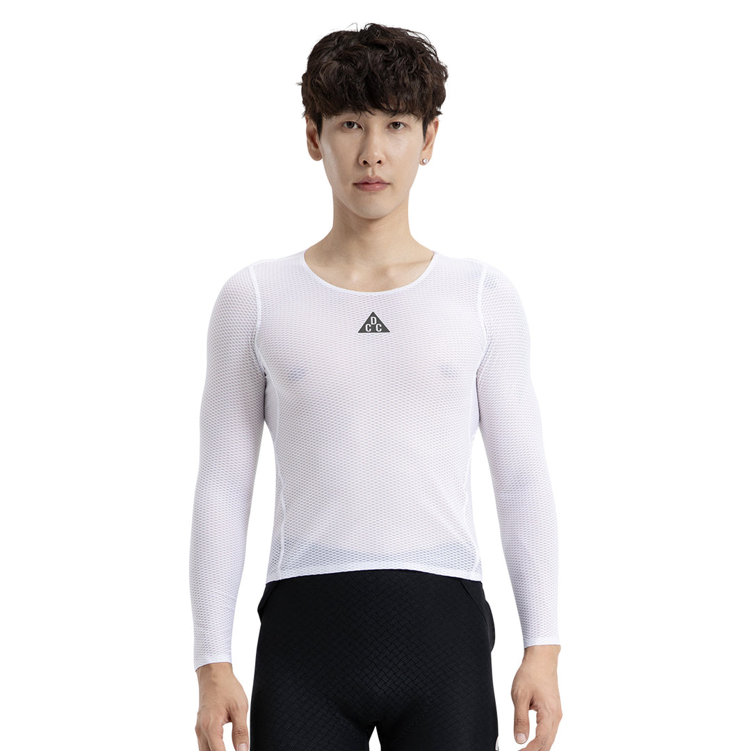 Base Layer LS Tee White DCCM240906