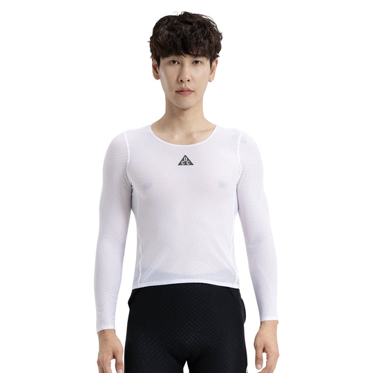 Base Layer LS Tee White DCCM240906