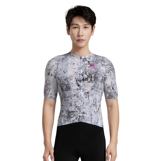 CHUNCAI Men's Level Pro Air Short Sleeve Jersey Light Grey DCCM250102
