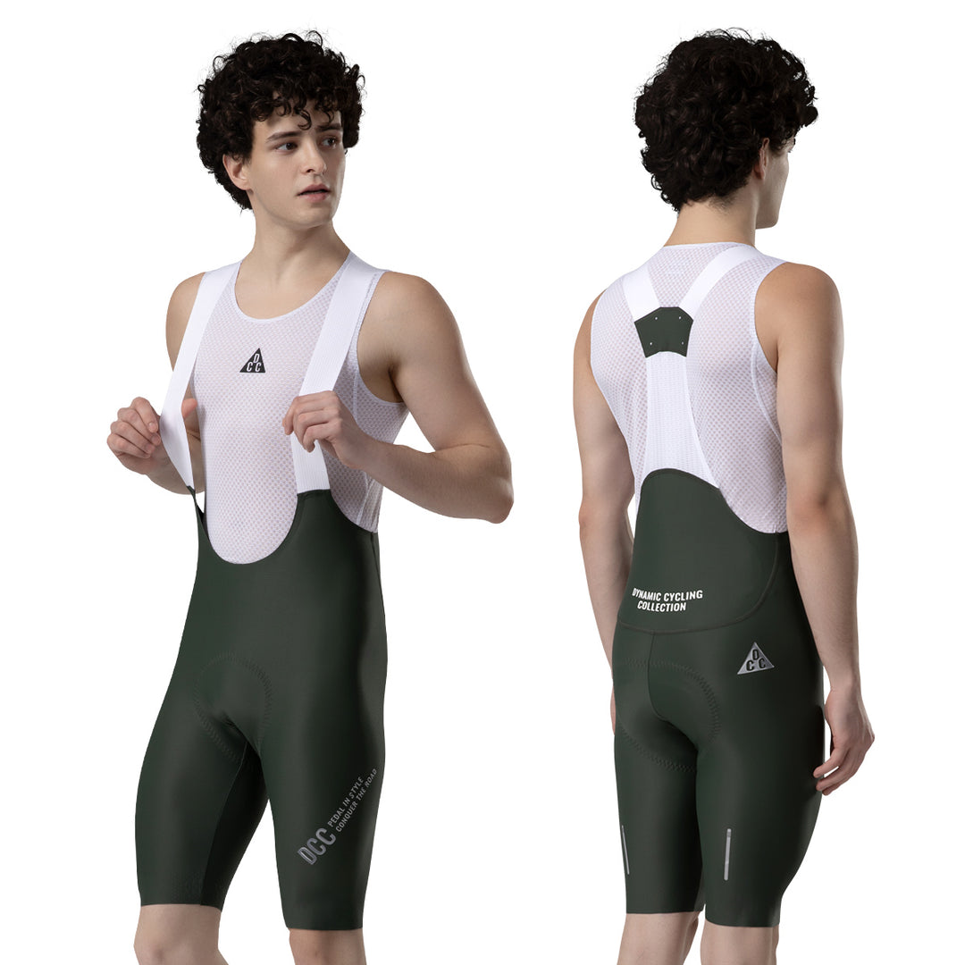 TUOREN Bib Shorts Ink Cloud Green DCCT250519