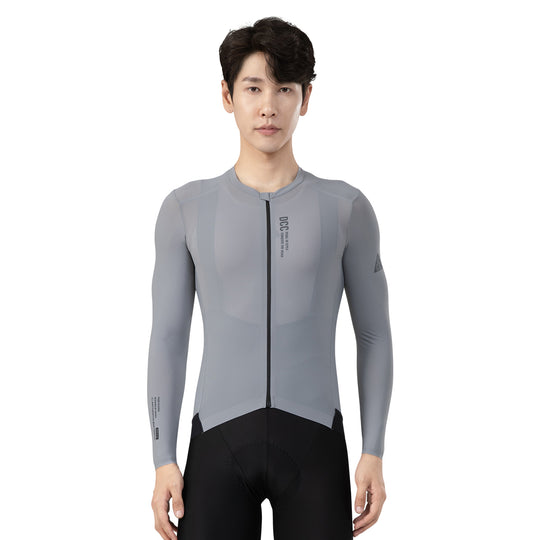 QINGCANG Up-road LS Jersey Light Grey DCCM240911