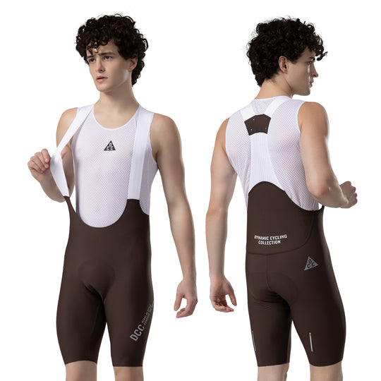 TUOREN Bib Shorts Chocolate Brown DCCT250519