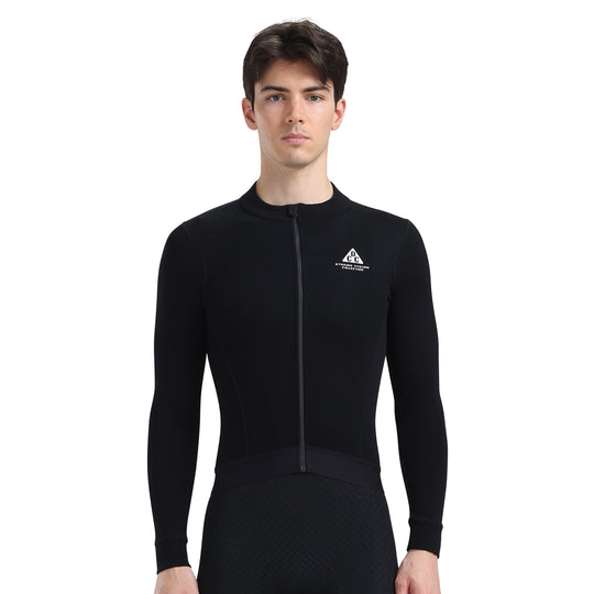 Merino Wool Men's LS Jersey DCCM250114 Black