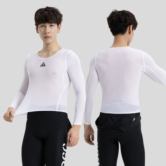 Base Layer LS Tee White DCCM240906