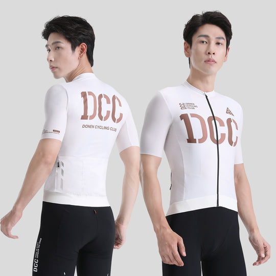 ZHIYUAN Men's Pro SS Jersey Beige DCCM240413