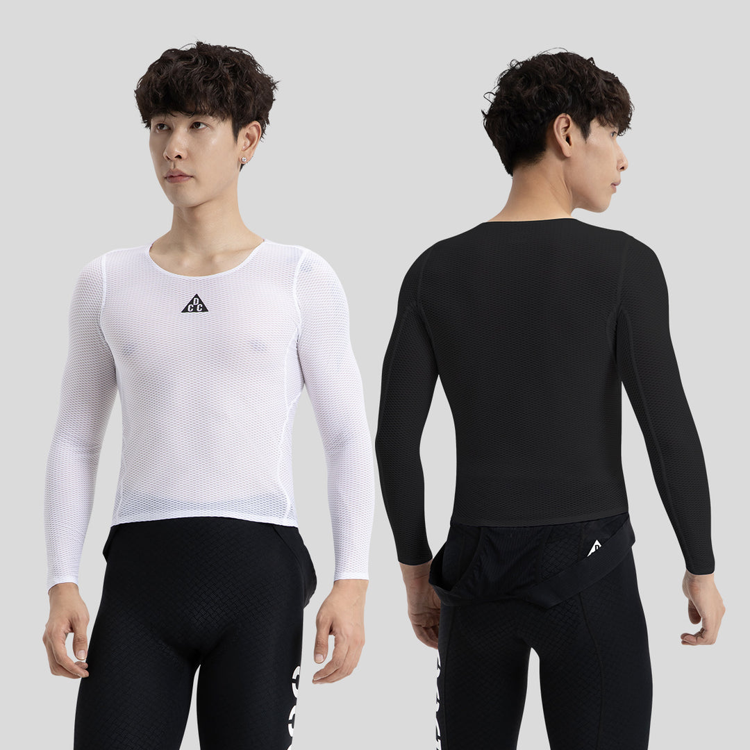 Base Layer LS Tee White DCCM240906