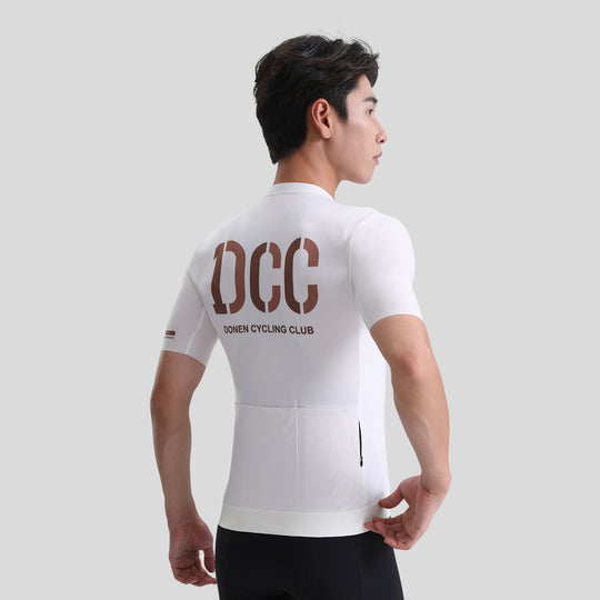 ZHIYUAN Men's Pro SS Jersey Beige DCCM240413