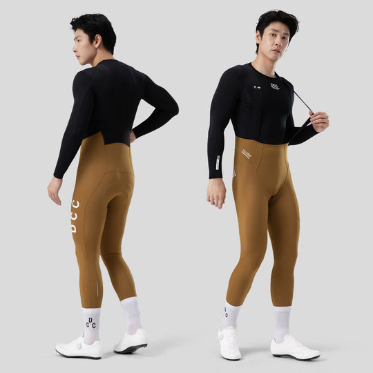 LINGYUE Winter Bib Tights for Men Navy Blue DCCT250215