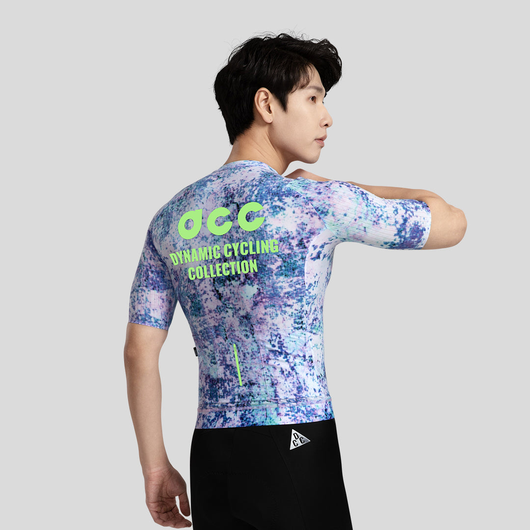 CHUNCAI Men's Level Pro Air Short Sleeve Jersey Light Purple DCCM250102