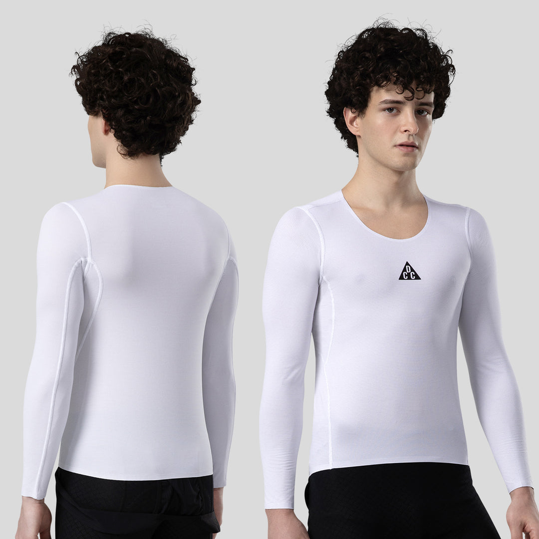 Carbon-X Base Layer LS Tee White DCCM250612