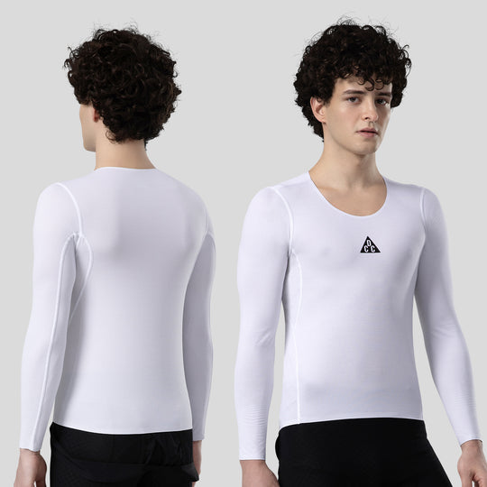 Carbon-X Base Layer LS Tee White DCCM250612