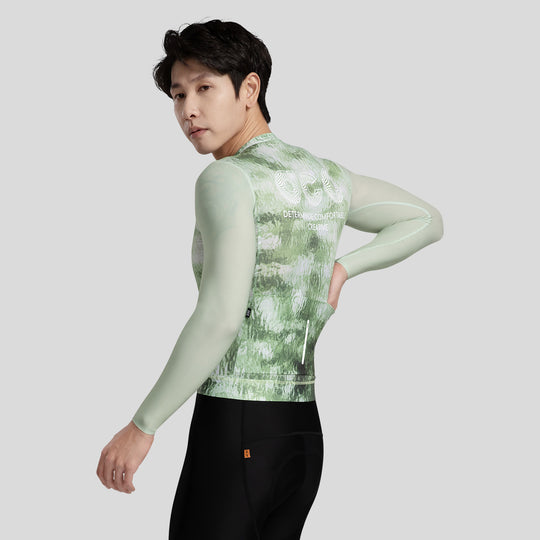 LIYUN Men's Level Pro Air Long Sleeve Jersey Purple DCCM250109
