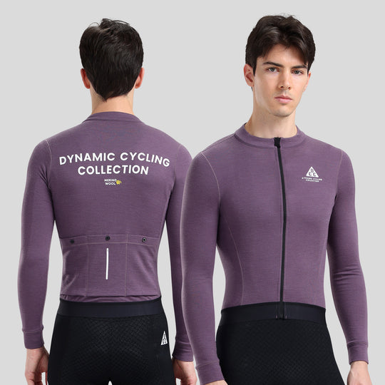 Merino Wool Men's LS Jersey DCCM250114 Black