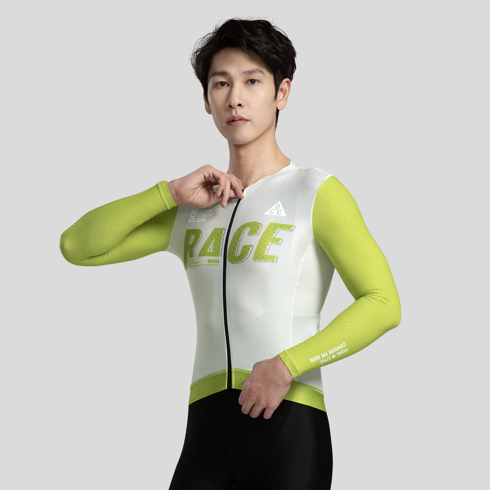 Elite Level Pro AIR LS Jersey Light Green DCCM240801