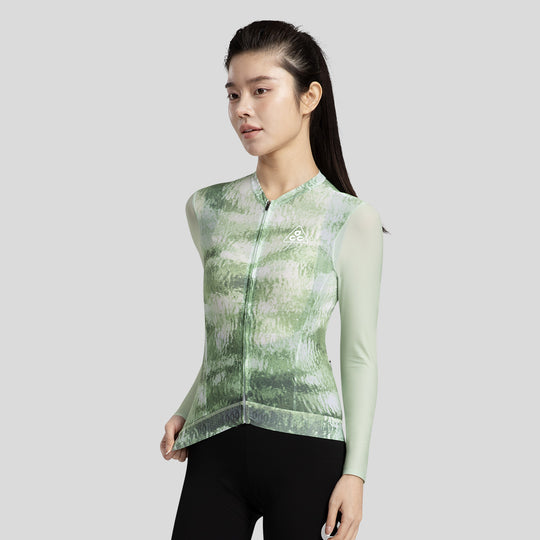 LIYUN Women's Level Pro Air Long Sleeve Jersey Ezi Orange DCCF250107