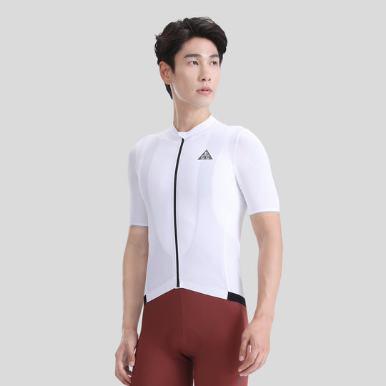 SUXUAN Short Sleeves for Men White DCCM240412