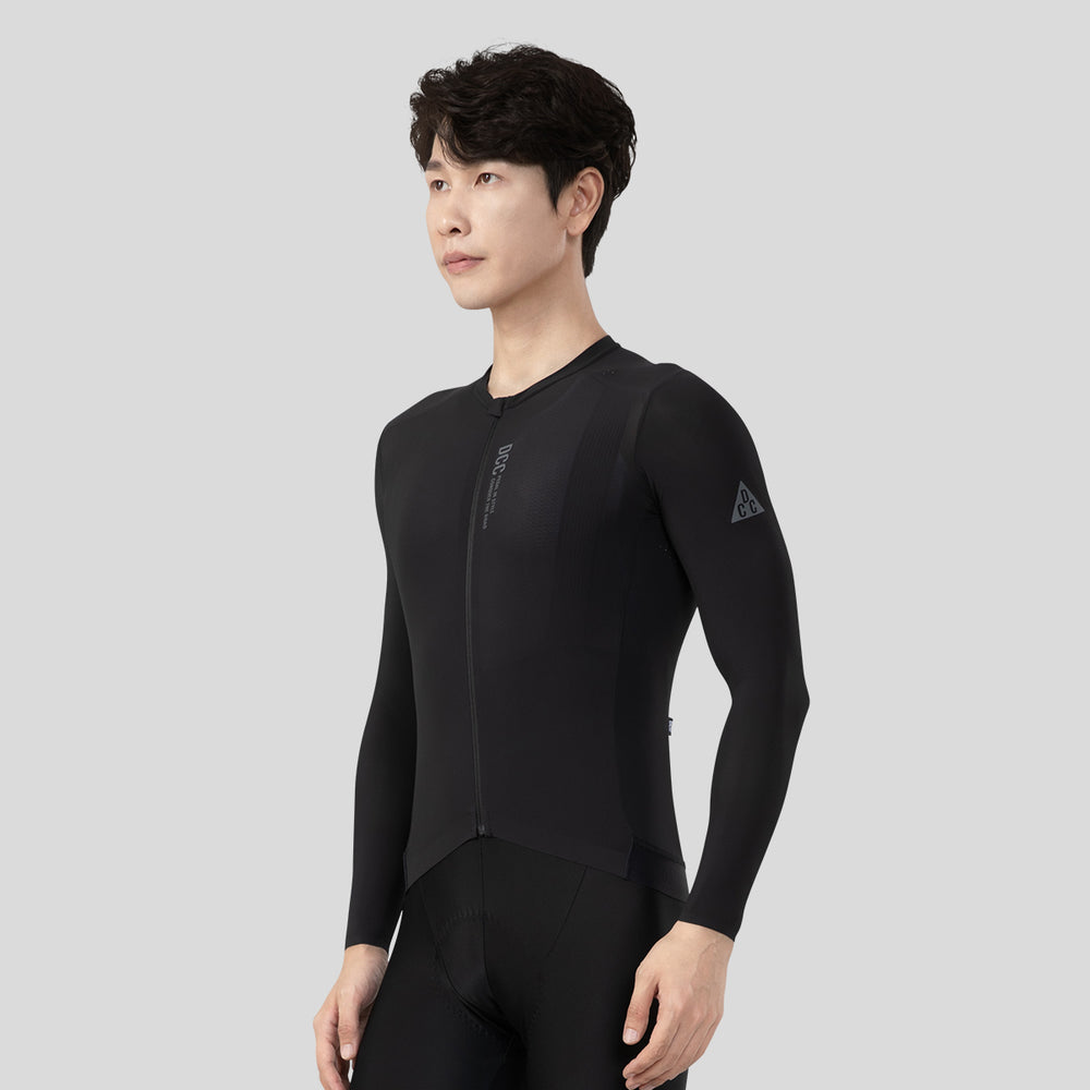 QINGCANG Up-road LS Jersey Black DCCM240911