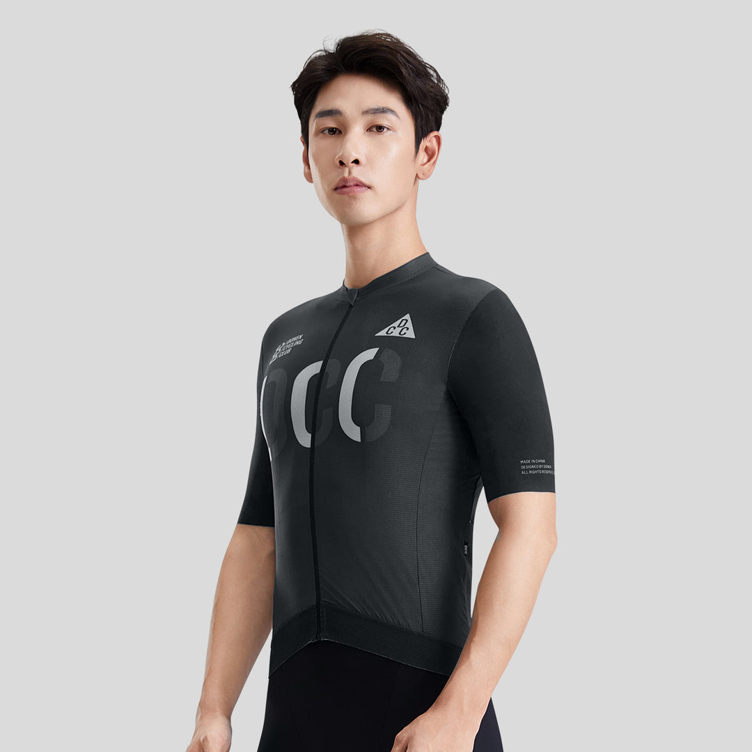 ZHIYUAN Men's Pro SS Jersey Beige DCCM240413