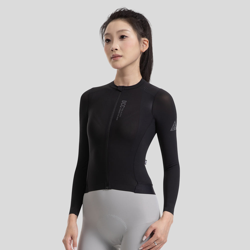 QINGCANG Up-road LS Jersey Black DCCF240911