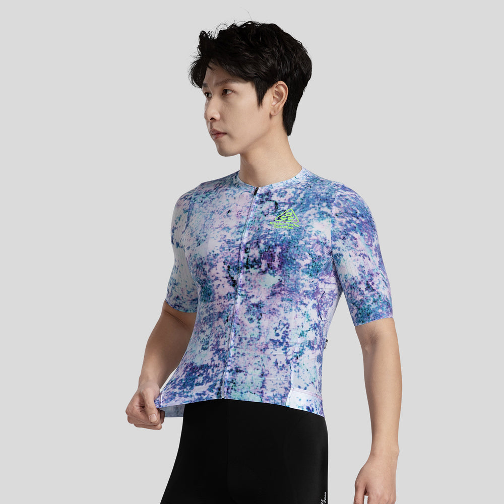 CHUNCAI Men's Level Pro Air Short Sleeve Jersey Light Purple DCCM250102