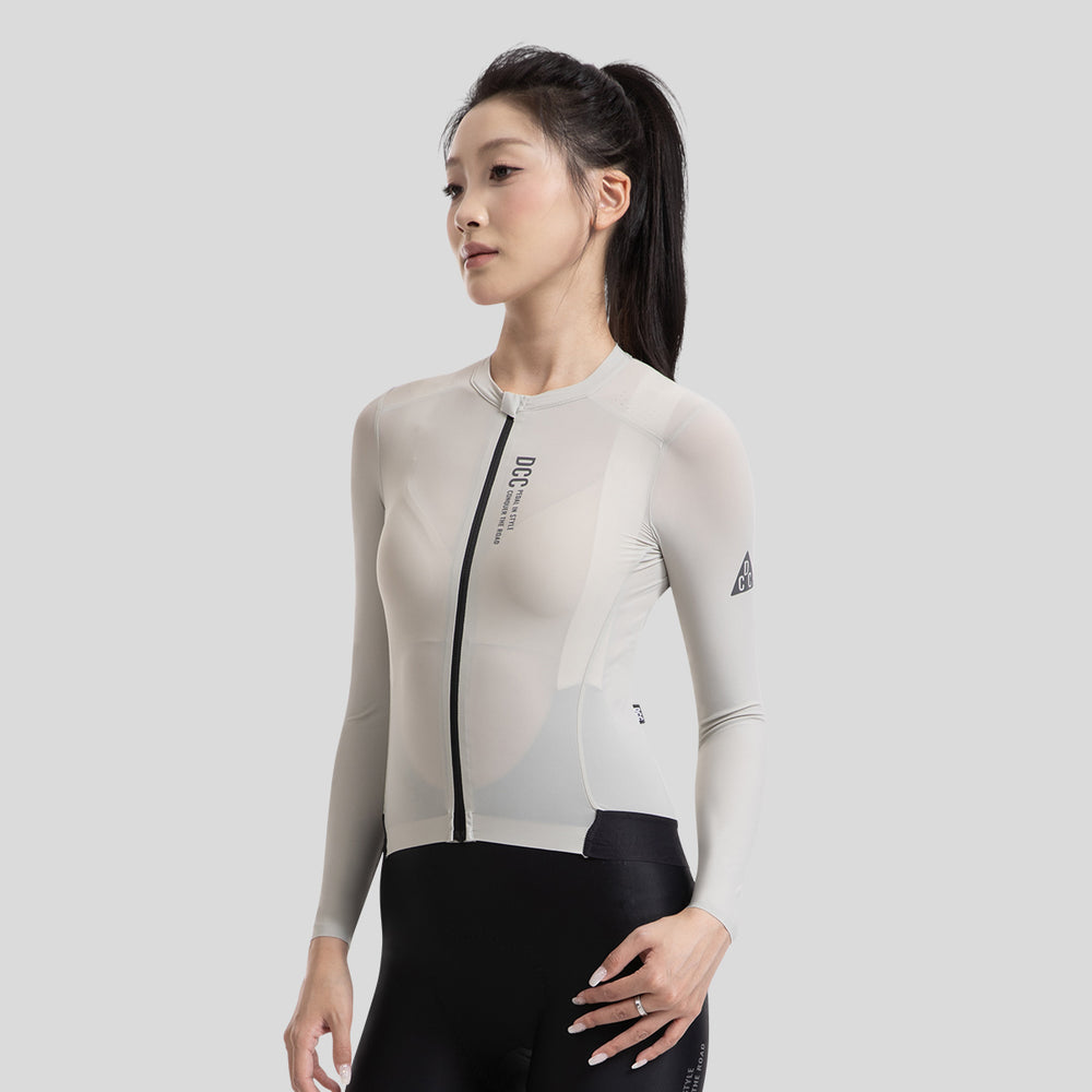 QINGCANG Up-road LS Jersey Light Grey DCCF240911