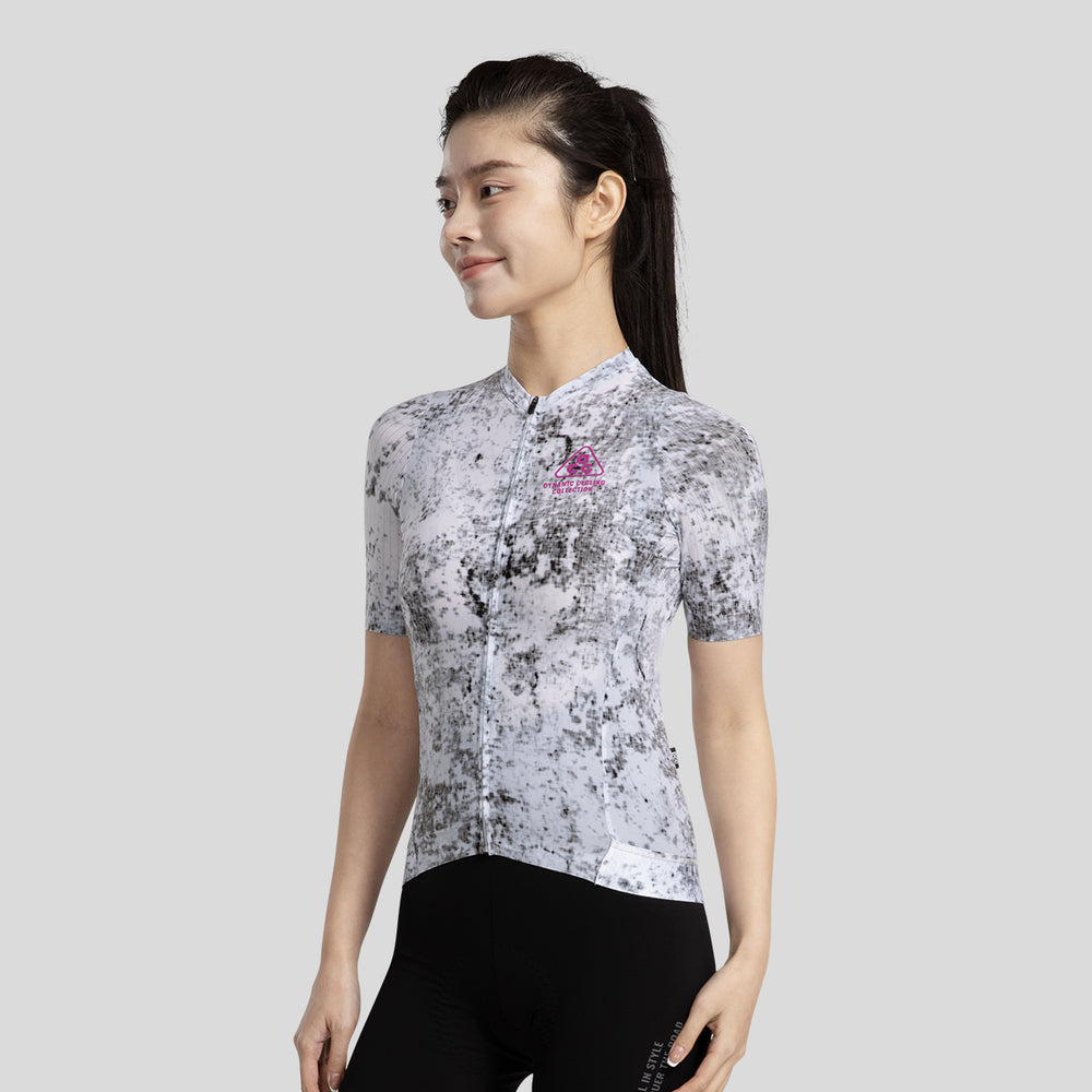 CHUNCAI Women's Level Pro Air Short Sleeve Jersey Light Grey DCCF250102