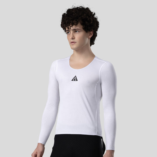 Carbon-X Base Layer LS Tee White DCCM250612