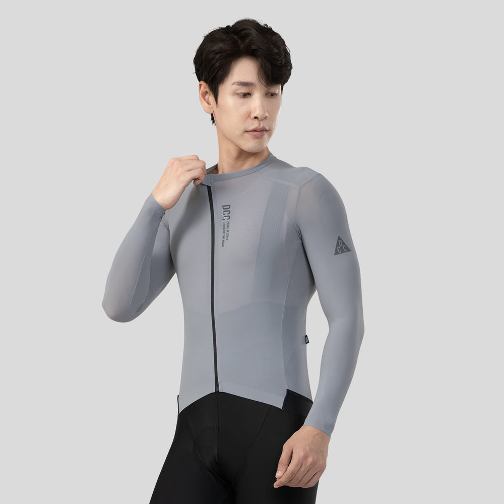 QINGCANG Up-road LS Jersey Light Grey DCCM240911
