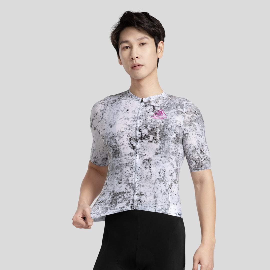 CHUNCAI Men's Level Pro Air Short Sleeve Jersey Light Purple DCCM250102