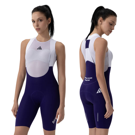 TUOREN Bib Shorts Deep-blue Purple DCCW250519