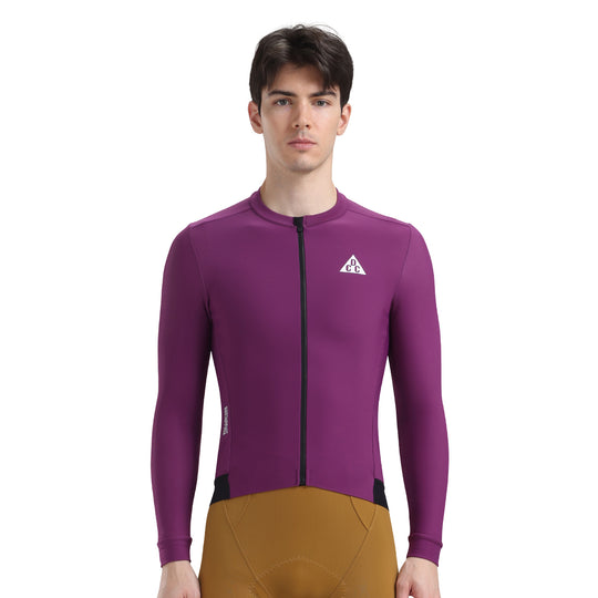 LINGYUE Men's Essential  LS Jersey Violet DCCM250513