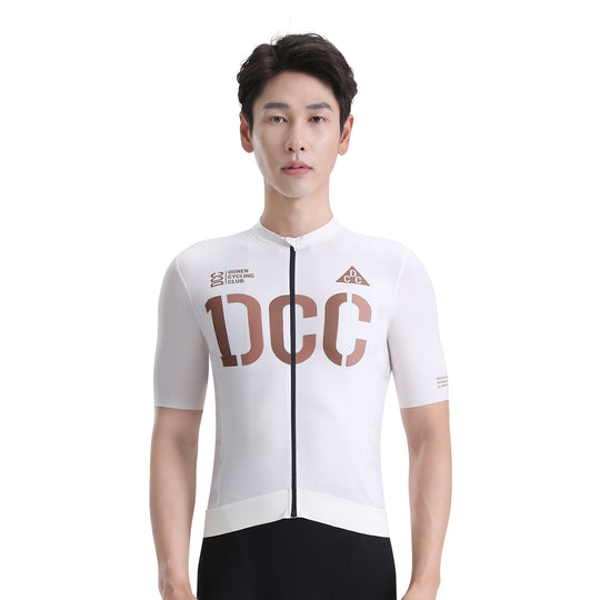 ZHIYUAN Men's Pro SS Jersey Beige DCCM240413