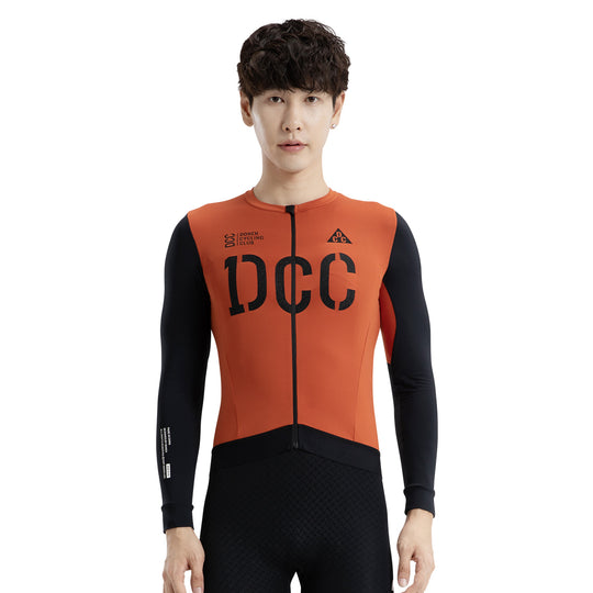 FengRong Thermal LS Cycling Jersey Mart Orange DCCM240717