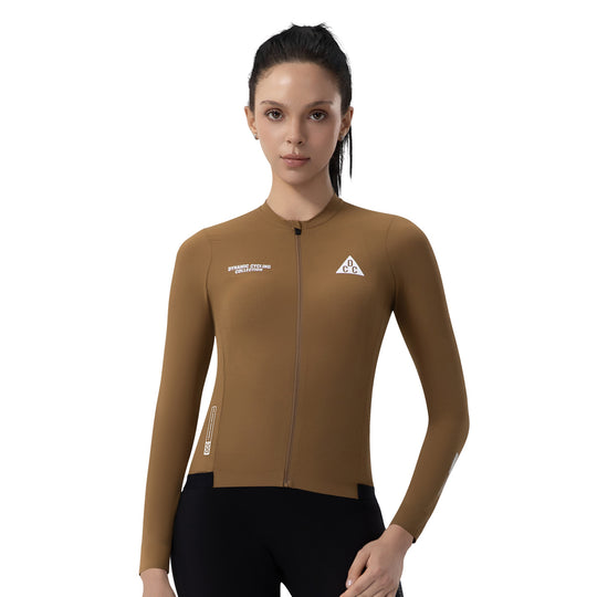 QINGCHUAN LS Jersey Brown DCCF250902