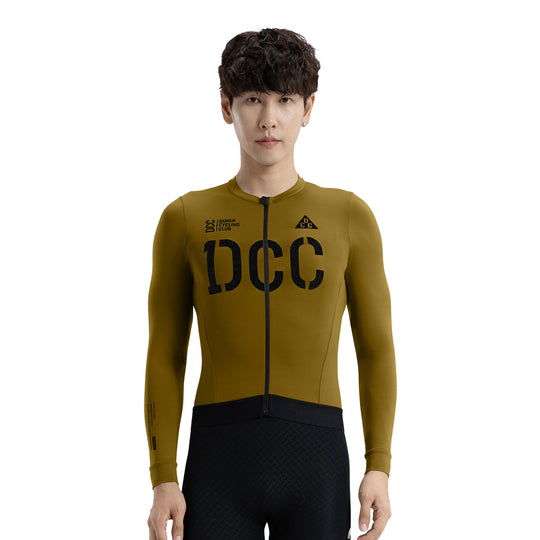 FengRong Thermal LS Cycling Jersey Dark Brown DCCM240717