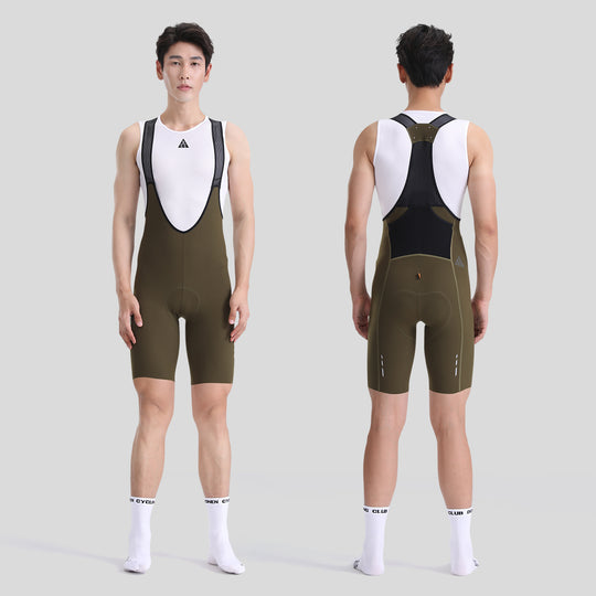 Ascend Bib Shorts Brownish Red DCCT240430