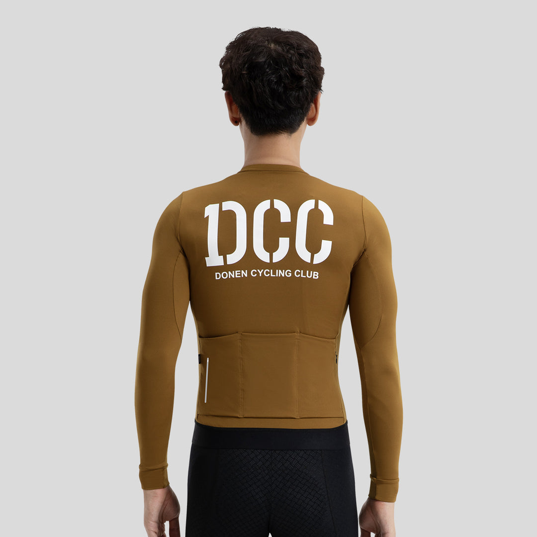 FengRong Thermal LS Cycling Jersey Mustard DCCM240717