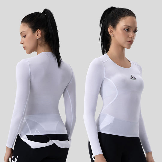 Carbon-X Base Layer LS Tee White DCCF250613