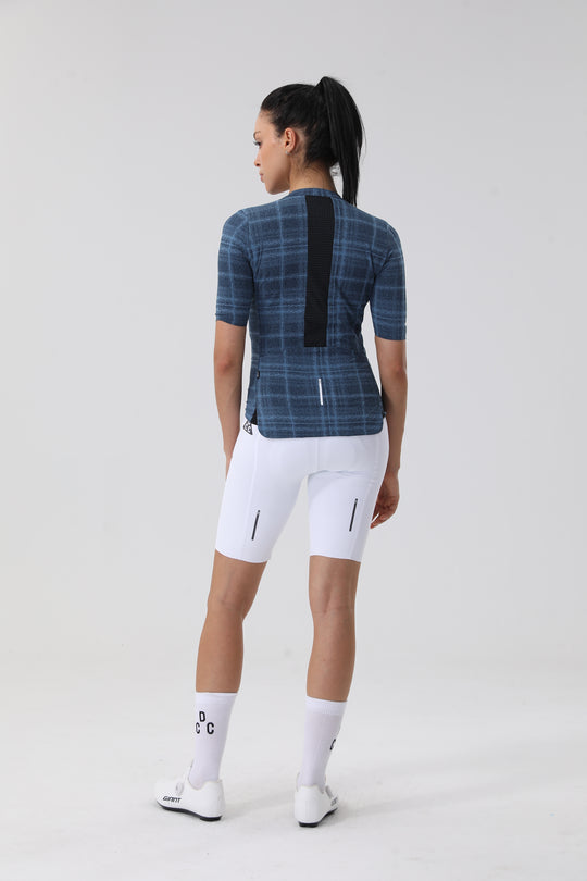 Retro Grid Up-road SS Jersey Blue DCCF260410
