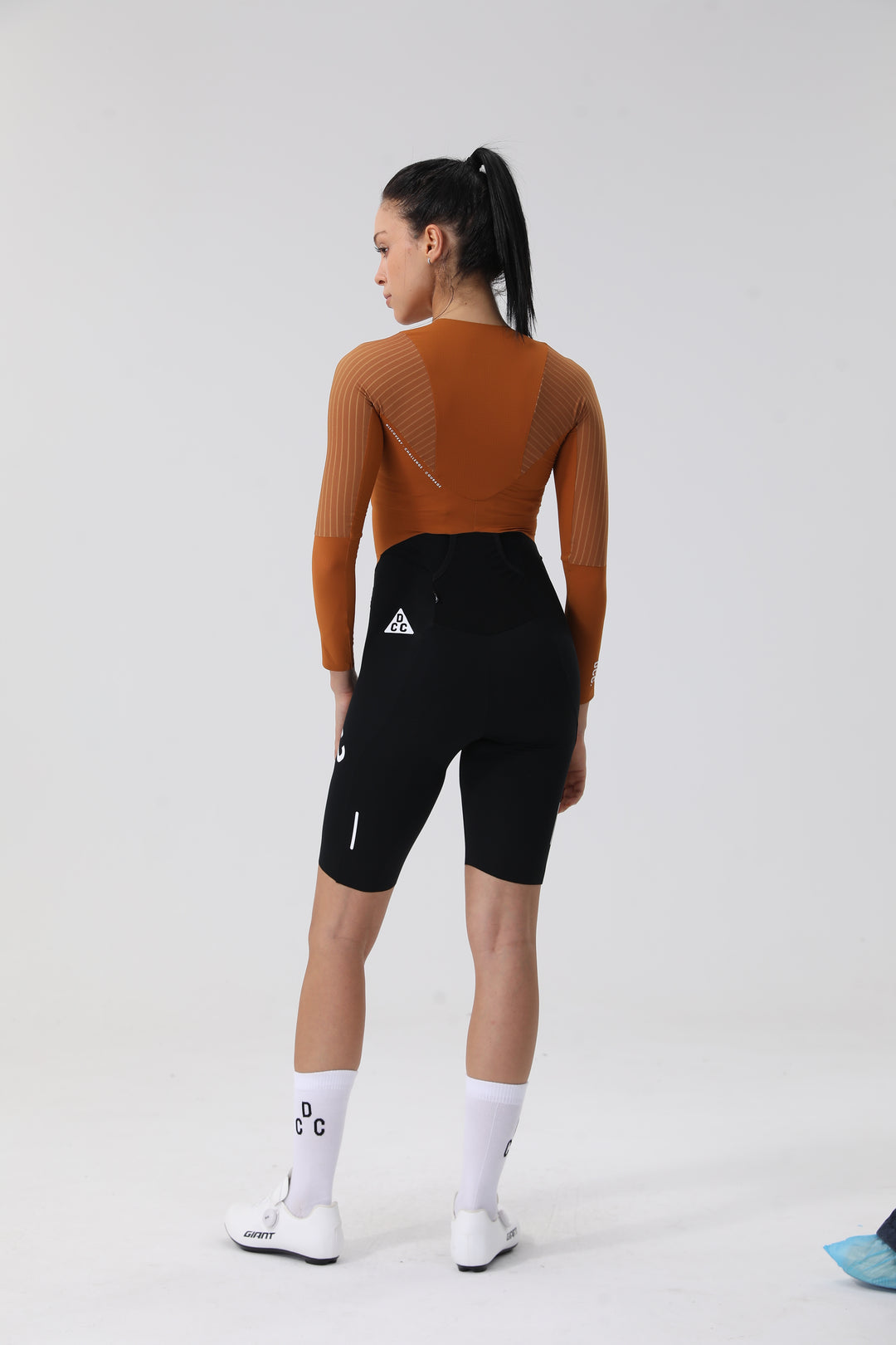 Pro LS Cycling Skinsuit Dark Brown DCCF250808