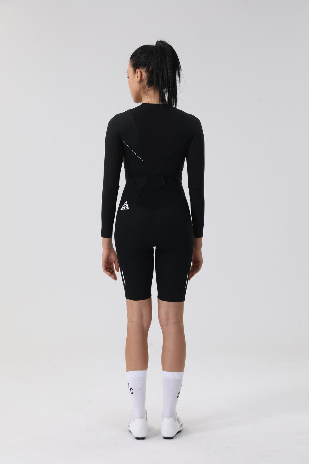 Pro LS Cycling Skinsuit Black DCCF250808