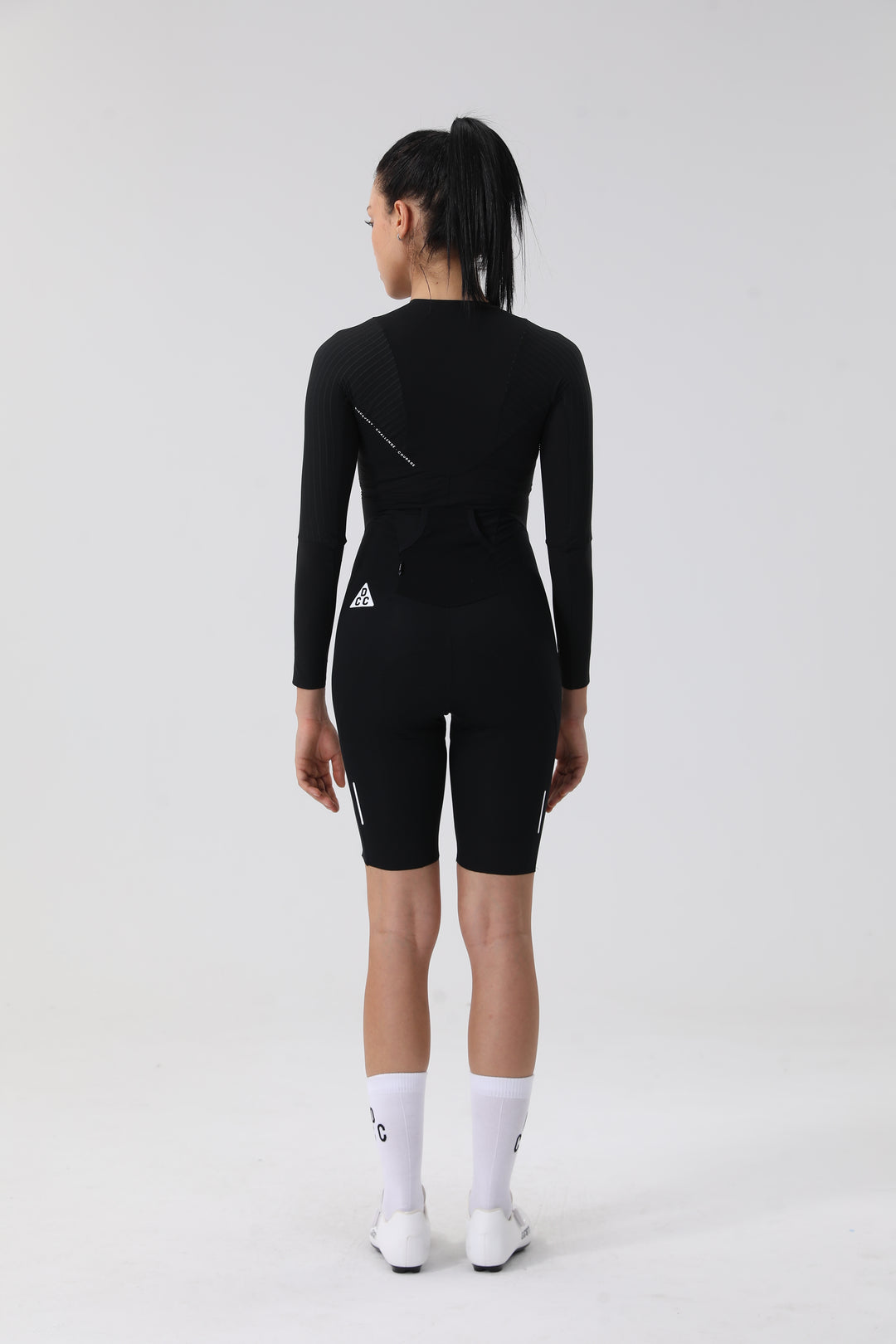 Pro LS Cycling Skinsuit Black DCCF250808