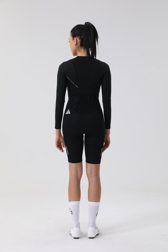 Pro LS Cycling Skinsuit Black DCCF250808