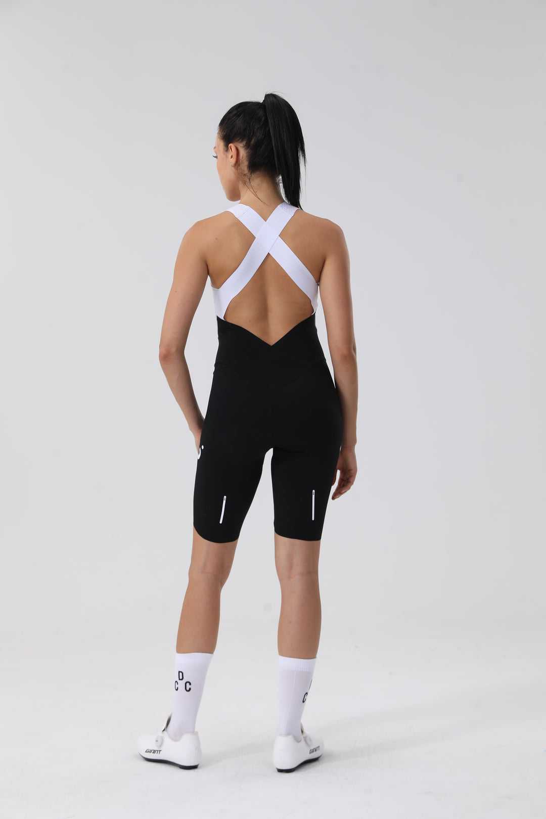 FENGJIE Bib Shorts Black DCCW260102