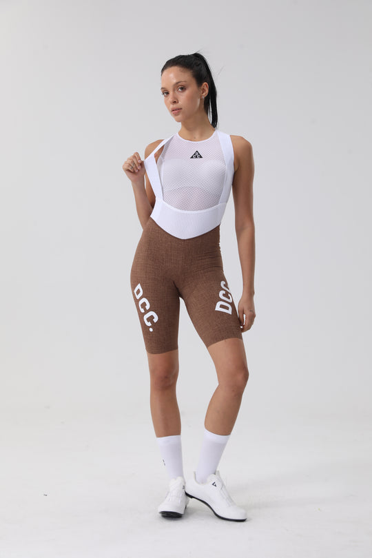 Retro Grid Bib Shorts Cold Grey DCCW260402