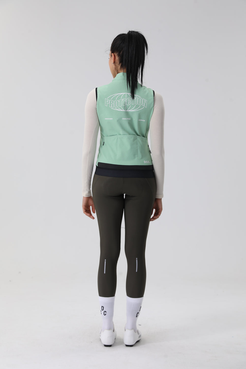 Ruige Airstream Vest Green DCCF250816